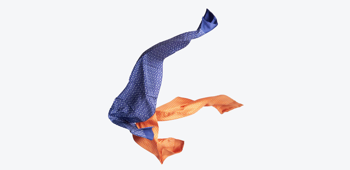 敦和风雅真丝围巾