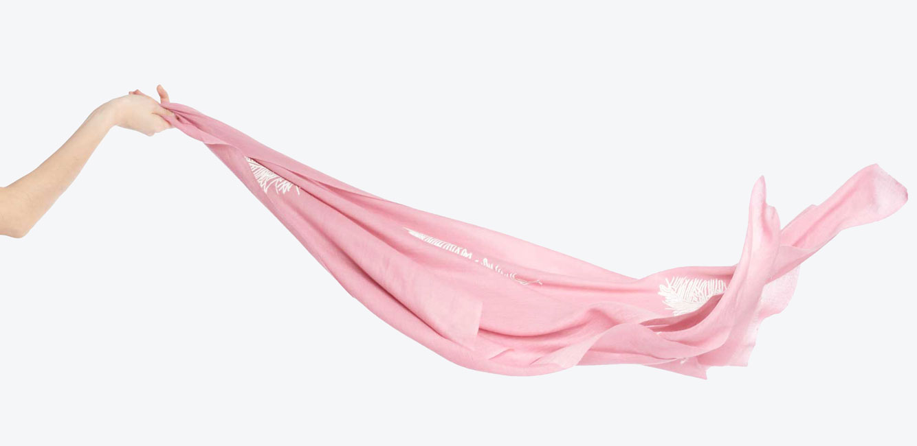 璀璨上海·天使羽毛羊绒披肩