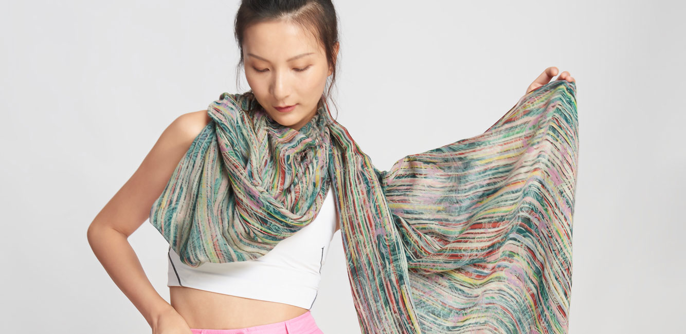 浪漫巴黎丝绒披肩