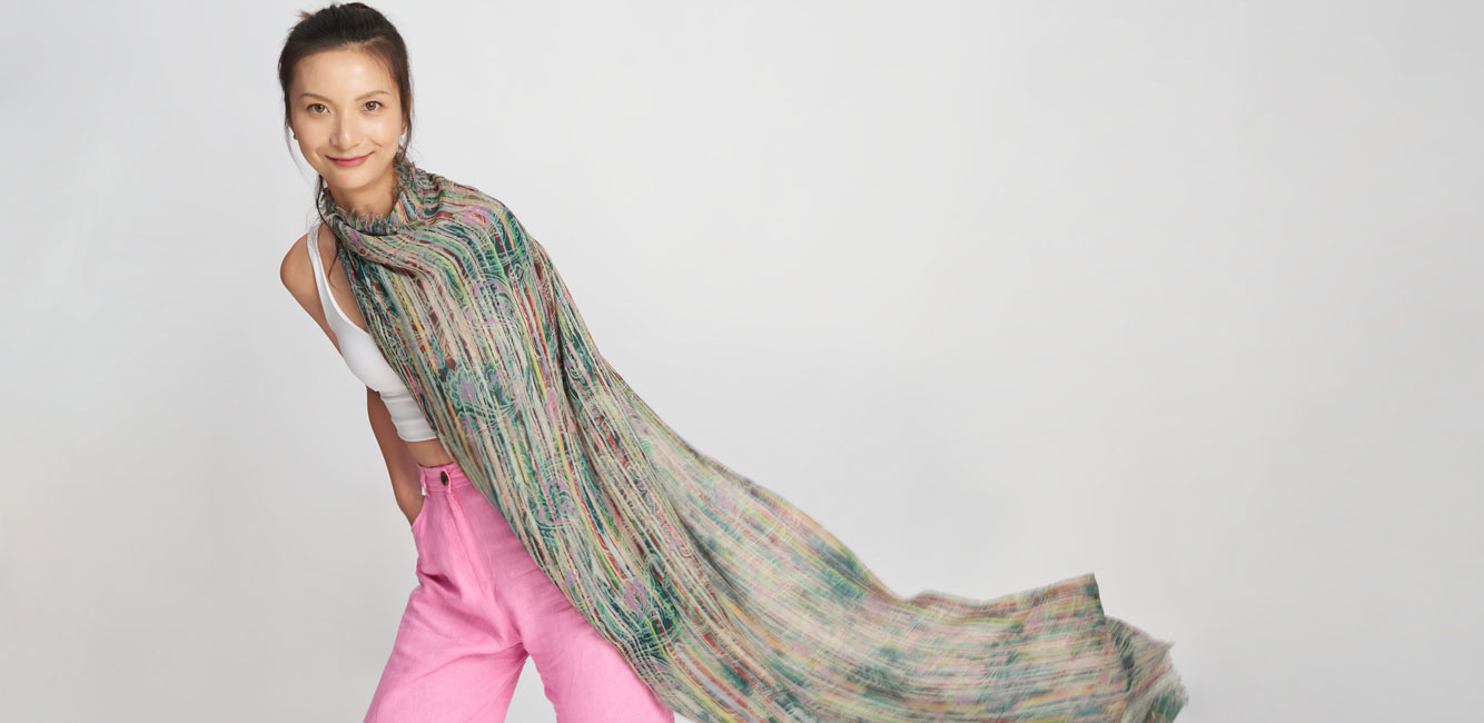 浪漫巴黎丝绒披肩