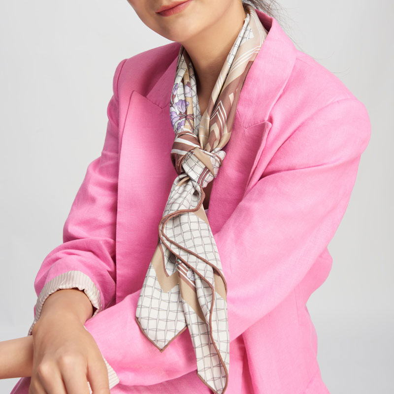 锦瑟 真丝大方巾