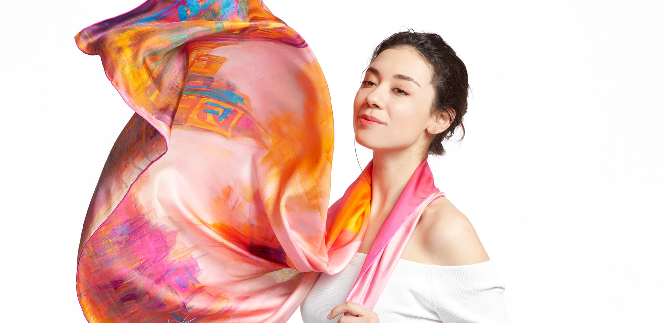 摩登上海·序四真丝大方巾