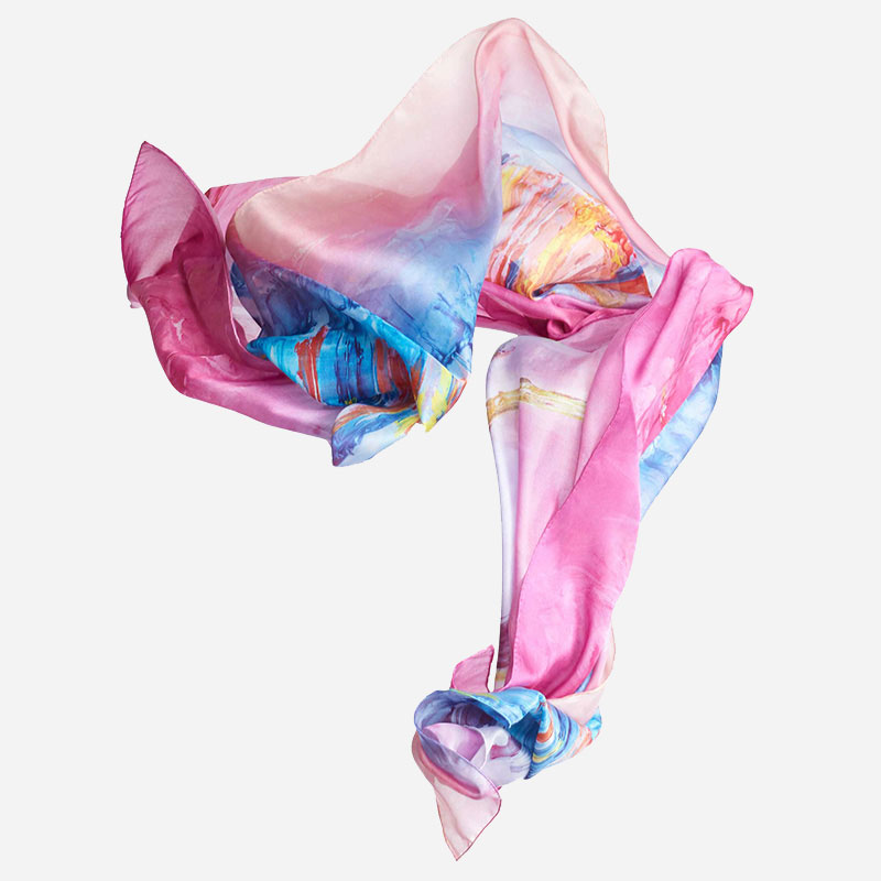 上海滩S3薯莨纱披肩